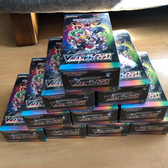 豪華で新しい ※新品未開封シュリンク付き※vmaxクライマックス10box Box