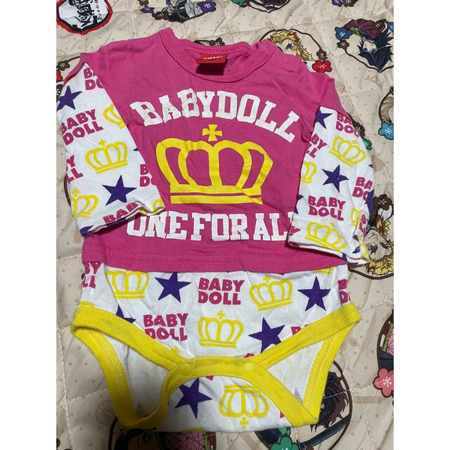 BABYDOLL(ベビードール)のポテ様専用BABYDOLL6着  キッズ/ベビー/マタニティのベビー服(~85cm)(ロンパース)の商品写真