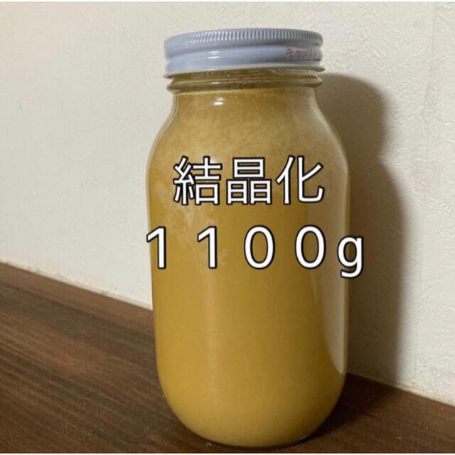 結晶化　天然国産生はちみつ　純度100% 1100gその他