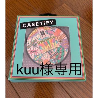 ボウダンショウネンダン(防弾少年団(BTS))の最終値下げ♪BTS ワイヤレス充電器　CASETiFY DYNAMITE(バッテリー/充電器)