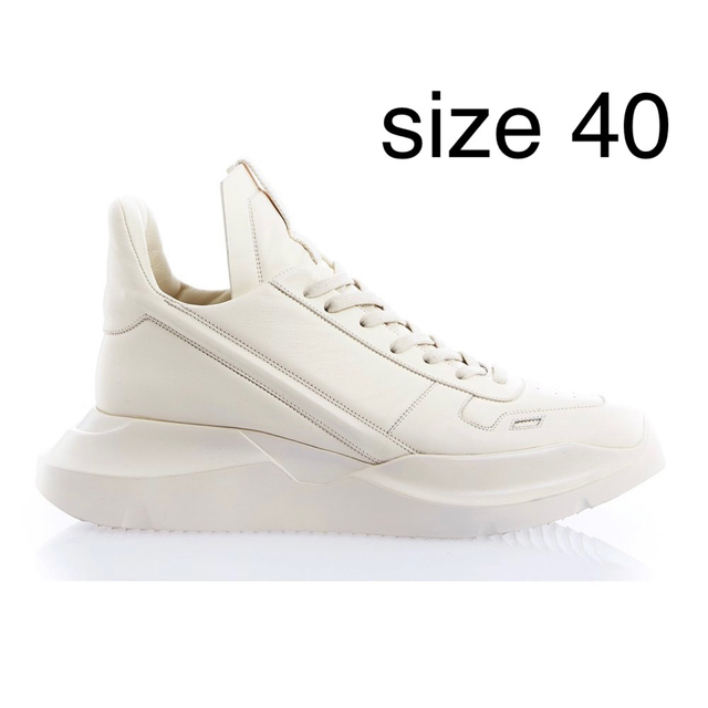 メンズ新品未使用 サイズ40 RICK OWENS GETH RUNNER