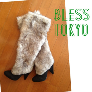 ブレストウキョウ(BLESS TOKYO)のBLESS TOKYO★ファー付ブーツ(ブーツ)