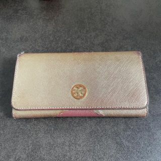 トリーバーチ(Tory Burch)の超激安Tory Burchトリーバーチ ゴールド長財布 金色(財布)