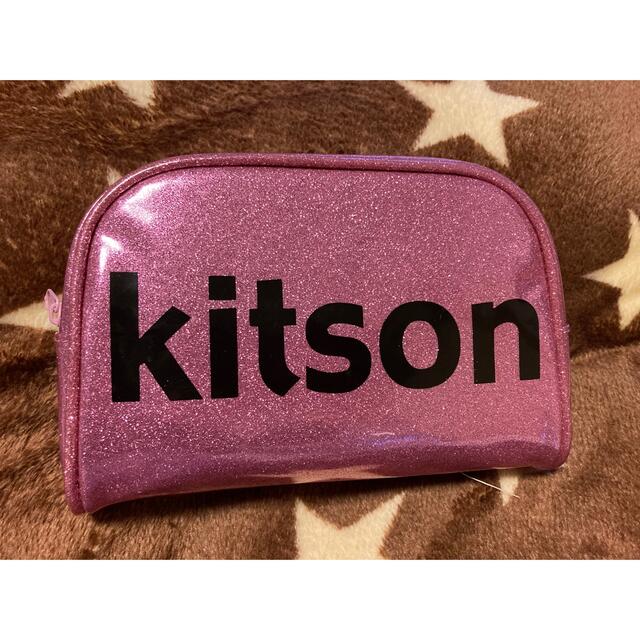 KITSON(キットソン)のキットソン　kitson ラメポーチ レディースのファッション小物(ポーチ)の商品写真