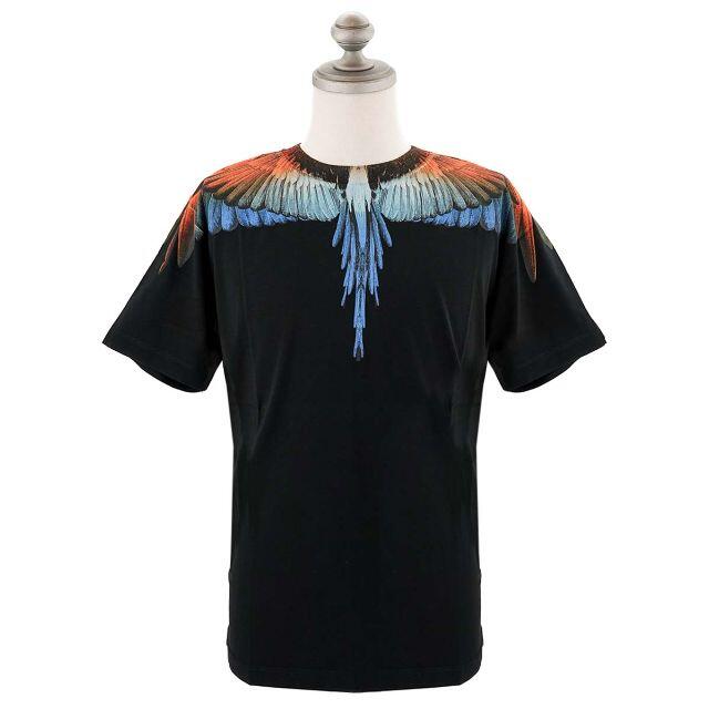 MARCELO BURLON(マルセロブロン)のMARCELO BURLON 半袖Tシャツ ブラック×マルチカラー S メンズのトップス(Tシャツ/カットソー(半袖/袖なし))の商品写真