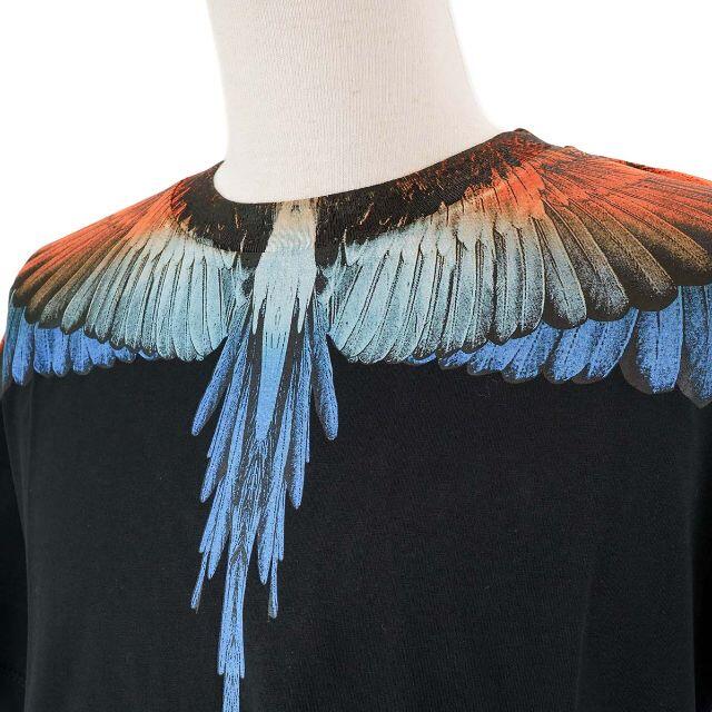 MARCELO BURLON(マルセロブロン)のMARCELO BURLON 半袖Tシャツ ブラック×マルチカラー S メンズのトップス(Tシャツ/カットソー(半袖/袖なし))の商品写真