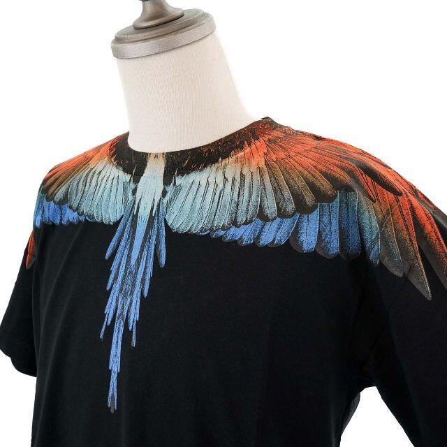 MARCELO BURLON(マルセロブロン)のMARCELO BURLON 半袖Tシャツ ブラック×マルチカラー S メンズのトップス(Tシャツ/カットソー(半袖/袖なし))の商品写真