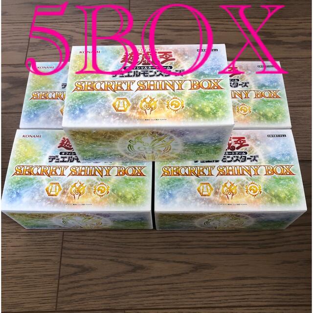 遊戯王 シークレットシャイニーボックス SECRET SHINY BOX 5個 - Box