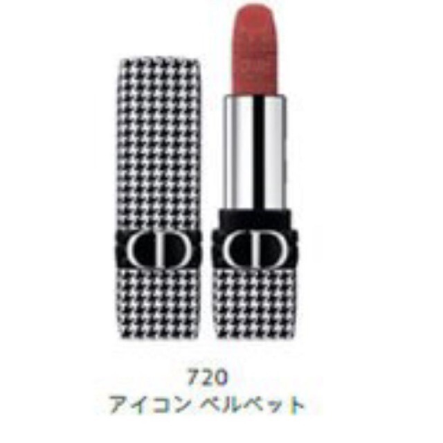 Dior ディオール　ニュールック　千鳥　千鳥柄　千鳥格子リップ　口紅720