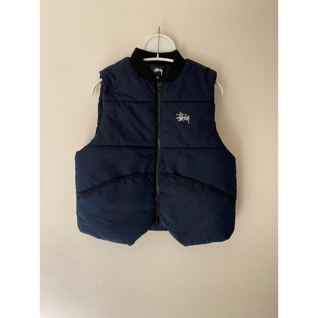 STUSSY - 希少 stussy primaloft quilted vestの通販 by