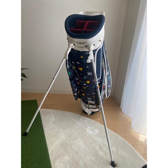 TOMMY HILFIGER(トミーヒルフィガー)のトミーヒルフィガー　スタンドキャディーバック⛳️ スポーツ/アウトドアのゴルフ(バッグ)の商品写真