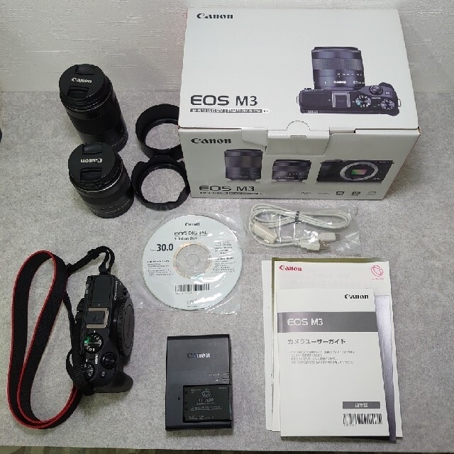 Canon EOS M3 ダブルズームキット(ブラック) Canon EOS M3 ダブルズームキット(ブラック)