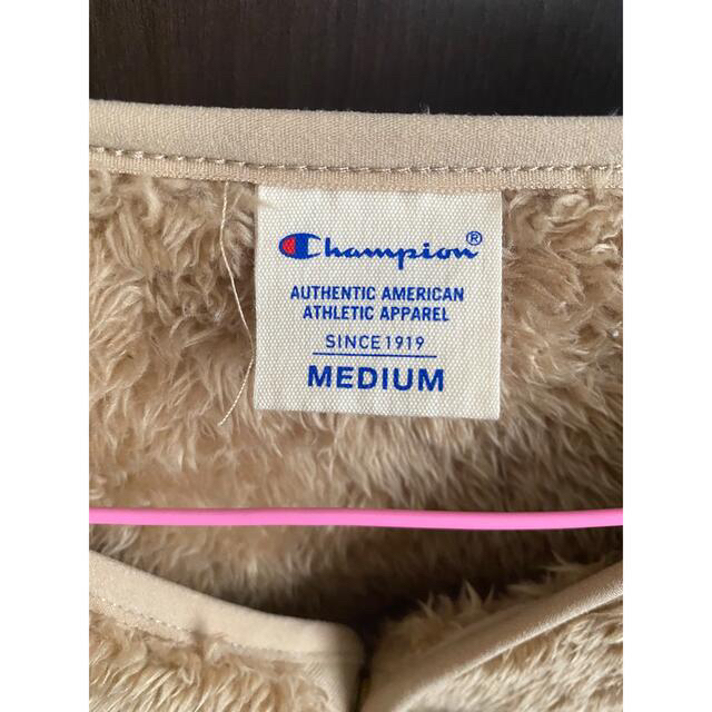 Champion(チャンピオン)のchampion ボアスナップジャケット　フリース　カーデ　チャンピオン レディースのトップス(カーディガン)の商品写真