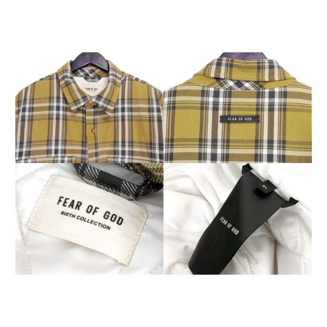 フィアオブゴッドFEAR OF GOD■SIXCOLLECTIONチェックシャツ