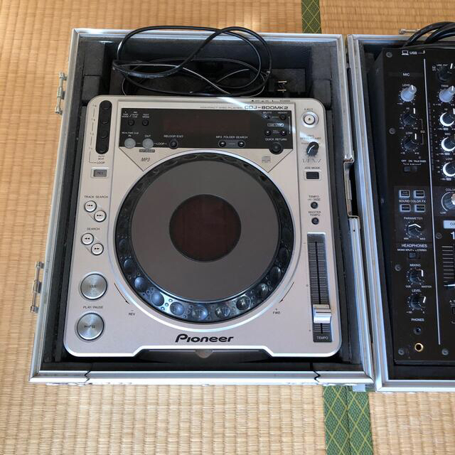 パイオニア　CDJ800MK2 を2台　DJセット 1