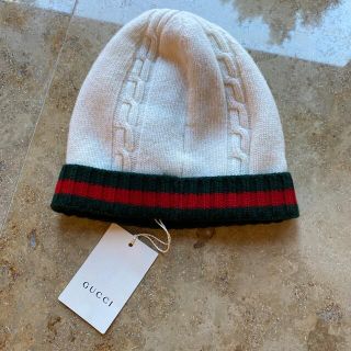 GUCCI ニットキャップ　8〜12歳用(その他)