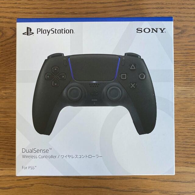 PlayStation(プレイステーション)のDualSense ワイヤレスコントローラー ブラック CFI-ZCT1J01 エンタメ/ホビーのゲームソフト/ゲーム機本体(その他)の商品写真