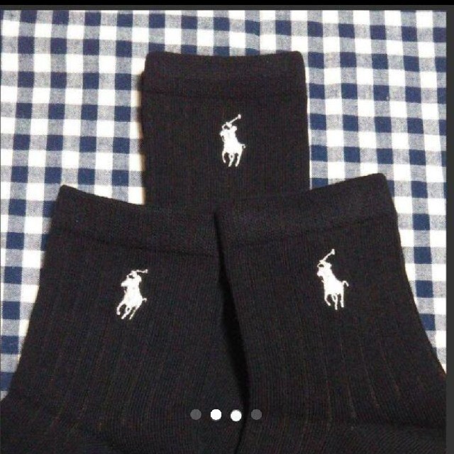 Ralph Lauren(ラルフローレン)の☆新品☆22~25*ラルフローレン☆ソックス3足組♪ レディースのレッグウェア(ソックス)の商品写真