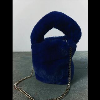 ザラ(ZARA)の完売★ ZARA フェイクファー　バケットバッグ(トートバッグ)