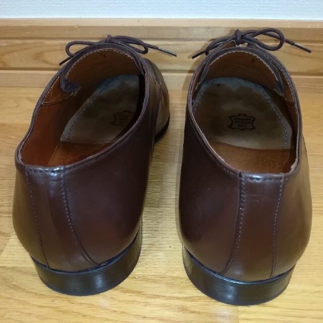 ✨Vingador ポルトガルの革靴 焦げ茶色 28.5cm細目