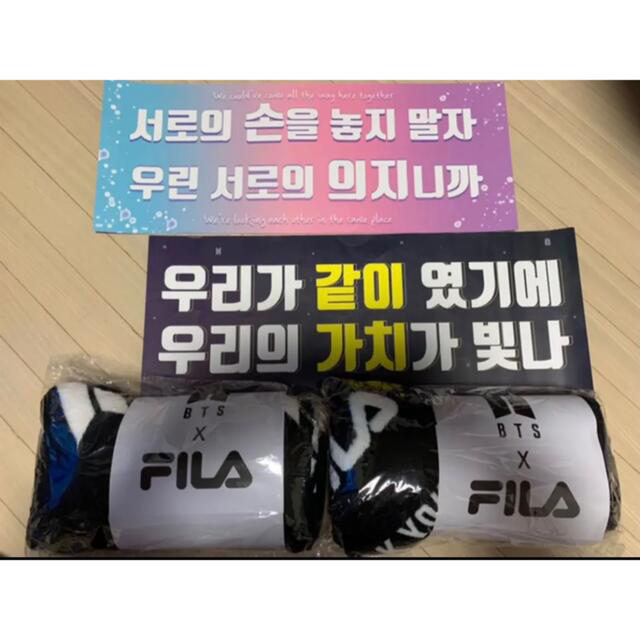 BTS ソウルコン FILA ブランケットアイドルグッズ