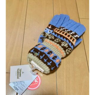 ヴィヴィアン(Vivienne Westwood) 手袋(レディース)(オレンジ/橙色系