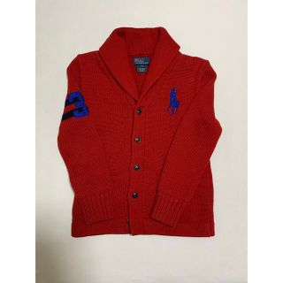 ポロラルフローレン(POLO RALPH LAUREN)のポロラルフローレン  ブルゾン　アウター　カーディガン　120 7 ビックポニー(ジャケット/上着)