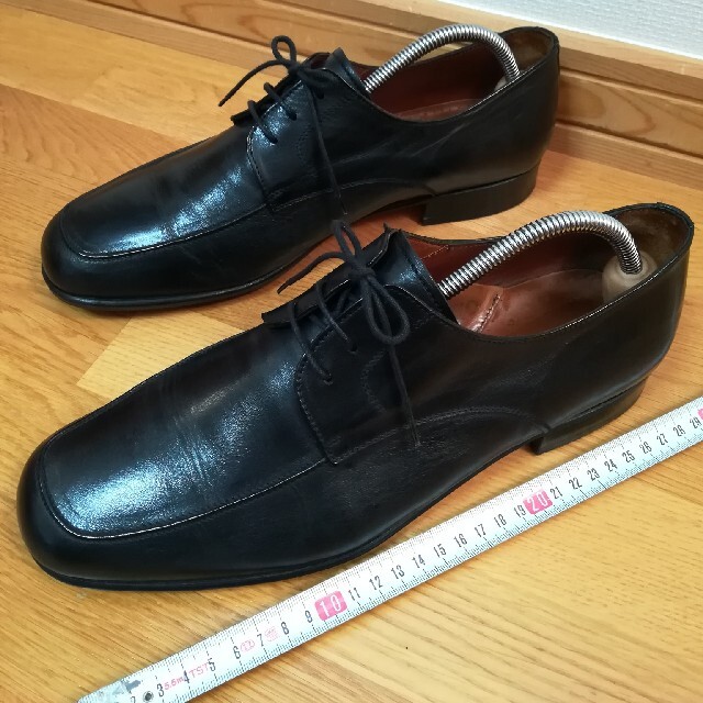 ✨Vingador ポルトガルの革靴 黒色 28.5cm細目