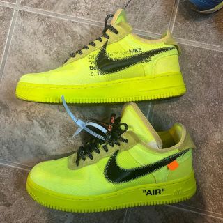 ナイキ(NIKE)のoff-white×NIKE af1(スニーカー)