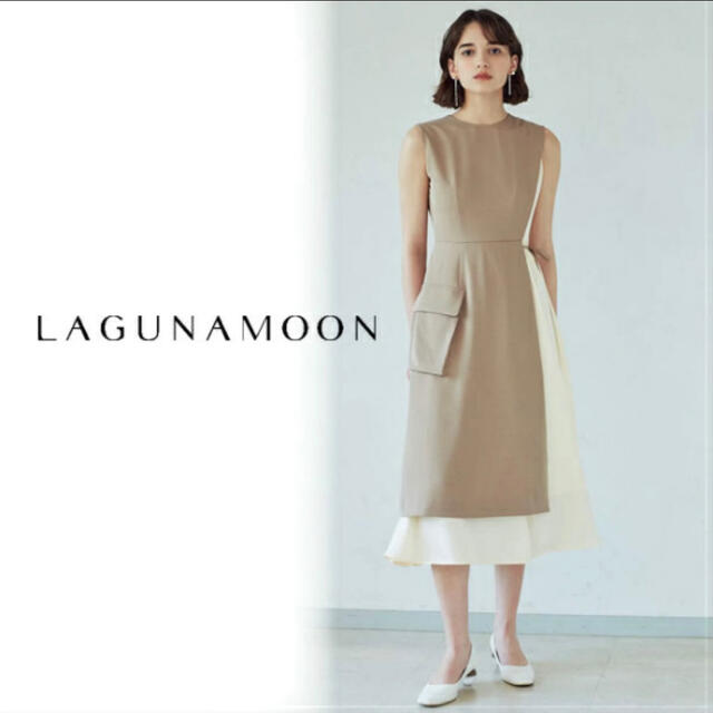 LagunaMoon - LAGUNAMOON ラップレイヤードワンピースの通販 by min's