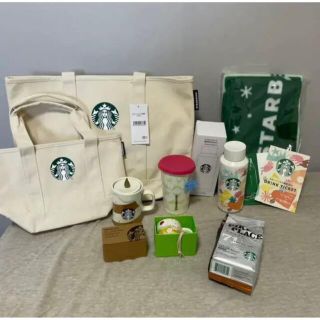 スターバックスコーヒー(Starbucks Coffee)の【新品】 スターバックス　2022 福袋　抜き取りなし(フード/ドリンク券)