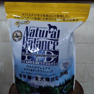 ナチュラルバランス(Natural Balance)のナチュラルバランス　ウルトラプレミアム　ポテト&ダック　フォーミュラ(ペットフード)