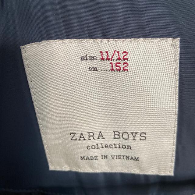 ZARA(ザラ)の★re7様専用★美品★ZARA KIDS 中綿　ネイビー　11/12 歳 キッズ/ベビー/マタニティのキッズ服男の子用(90cm~)(ジャケット/上着)の商品写真