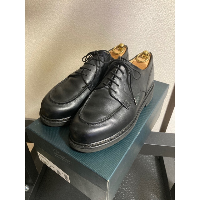 【美品】 Paraboot /パラブーツ シャンボード 黒 SIZE 7