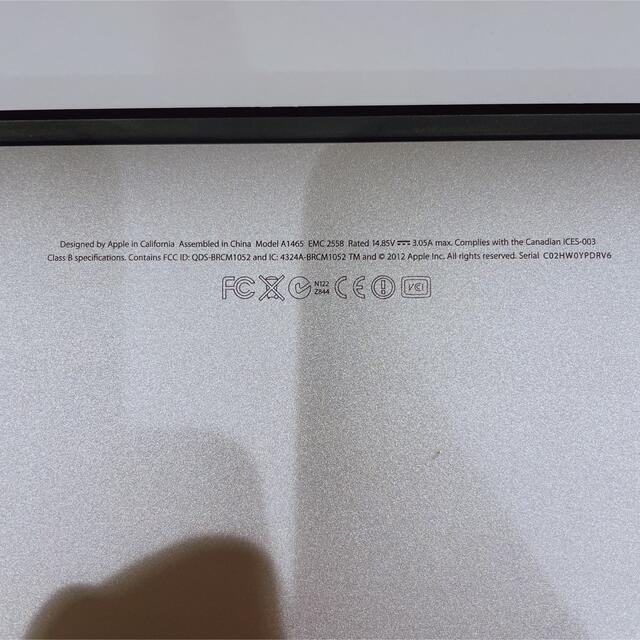 MacBook Air 11インチ　2012 マックブック