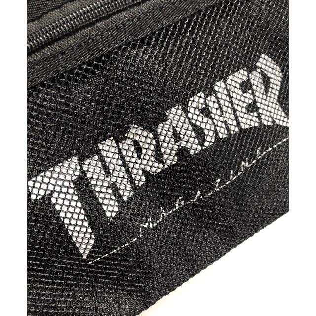 THRASHER(スラッシャー)のTHRASHER スラッシャー サコッシュ ブラック 142 ミニショルダー  メンズのバッグ(ショルダーバッグ)の商品写真