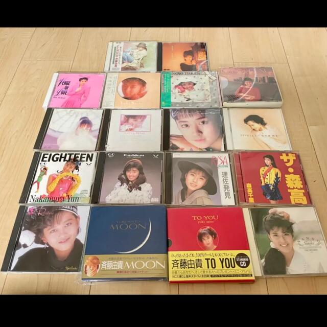 昭和のアイドル邦楽アルバム廃盤まとめ売り18枚 - ポップス/ロック(邦楽)