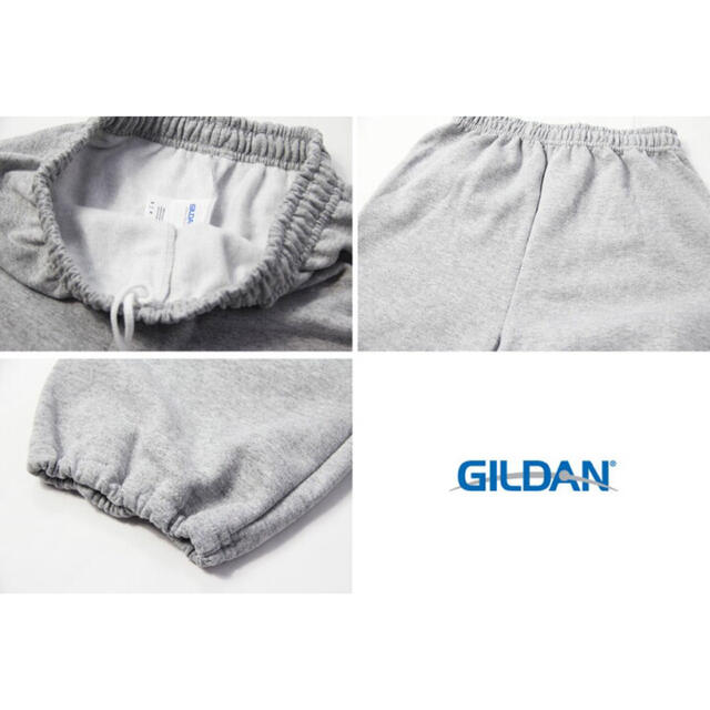 GILDAN(ギルタン)の新品 GILDAN ギルダン スウェットパンツ 裏起毛 グレー XL メンズのパンツ(その他)の商品写真