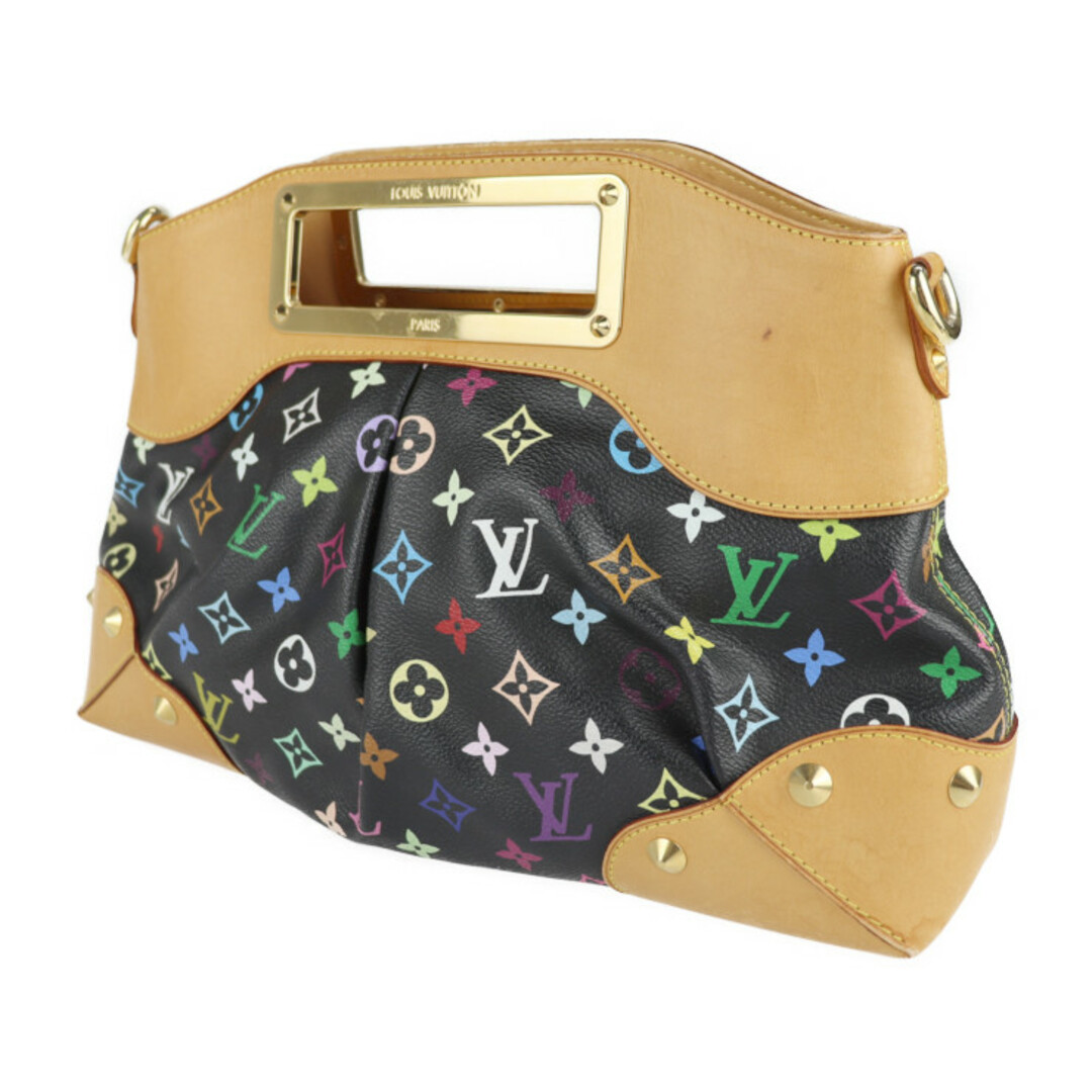 LOUIS VUITTON(ルイヴィトン)のLOUIS VUITTON ルイ ヴィトン  ジュディMM ハンドバッグ M40256 モノグラムマルチカラー レザー  ノワール   2WAY セミショルダー ビトン 【本物保証】 レディースのバッグ(ハンドバッグ)の商品写真