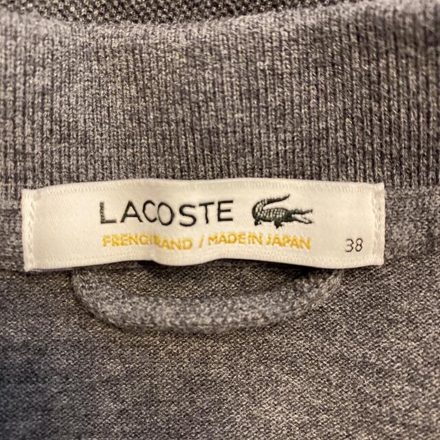 LACOSTE(ラコステ)の美品★ラコステ LACOSTE★ 長袖　ポロシャツ　ポロワンピース レディースのワンピース(ひざ丈ワンピース)の商品写真