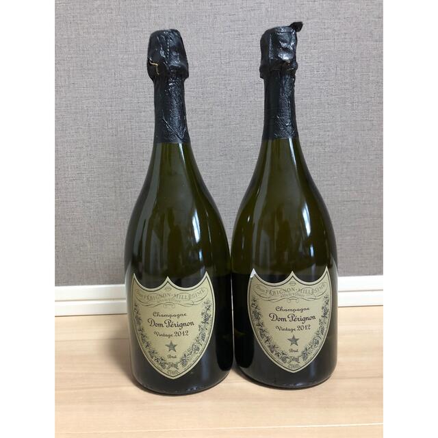 Dom Pérignon(ドンペリニヨン)のドンペリ　2012 2本セット 食品/飲料/酒の酒(シャンパン/スパークリングワイン)の商品写真