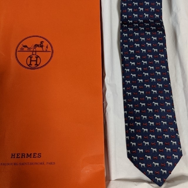 HERMES　ネクタイ