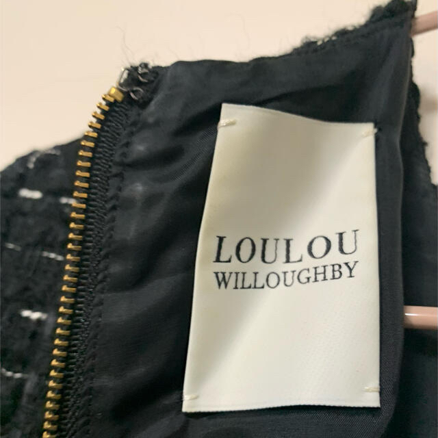 Loulou Willoughby ルルウィルビー　ワンピース　ツイード　七分袖 3