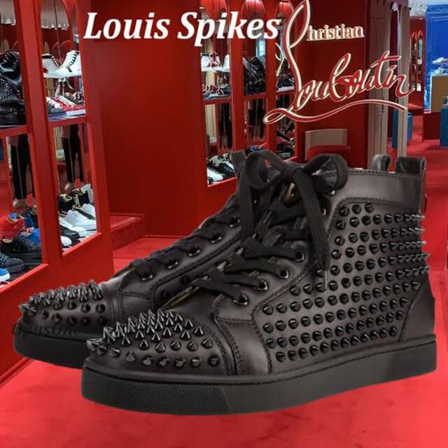 Christian Louboutin - 【定番】クリスチャンルブタン louis spikesスニーカーの通販 by A's shop