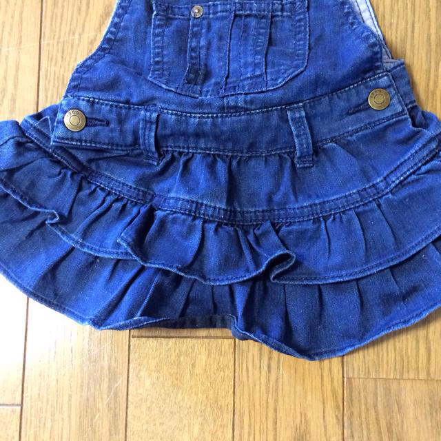 GAP(ギャップ)のbabyGAP＊ジャンスカ キッズ/ベビー/マタニティのベビー服(~85cm)(ロンパース)の商品写真