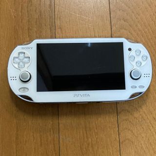 ソニー(SONY)のジャンク PlayStation Vita PCH-1100 ホワイト(携帯用ゲーム機本体)