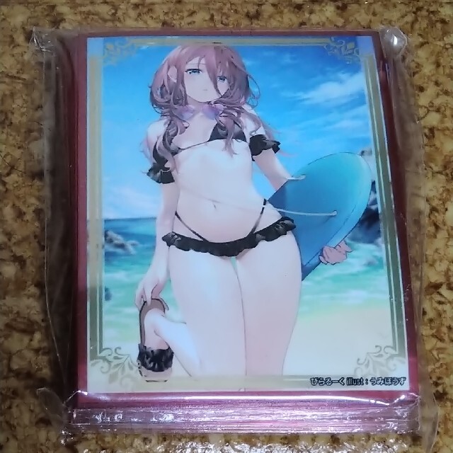 三玖 スリーブ エンタメ/ホビーのトレーディングカード(カードサプライ/アクセサリ)の商品写真