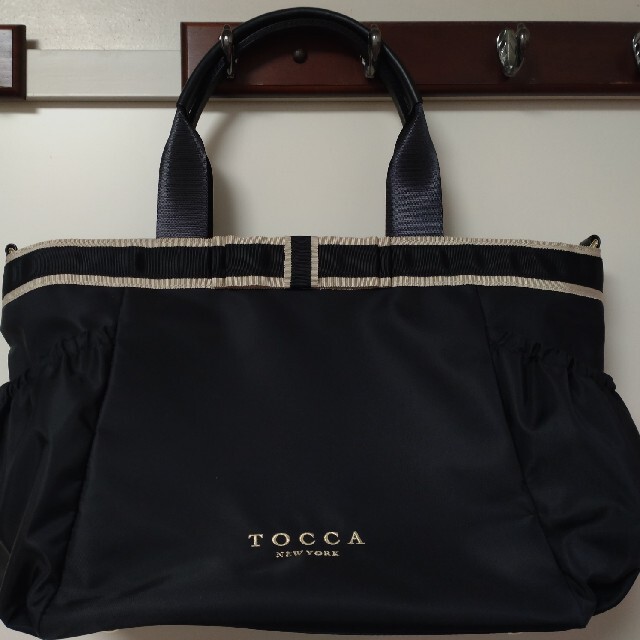 憧れ TOCCA - トッカ デュアルリボンナイロントートバッグ L トートバッグ 憧れ TOCCA - トッカ デュアルリボンナイロントートバッグ L トートバッグ