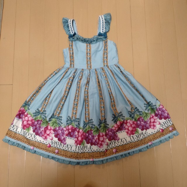 キッズ服女の子用(90cm~)シャーリーテンプルジャンスカ　130㌢