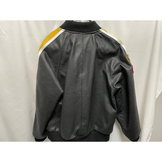 シュプリーム vanson LeathersBomberJacket ブラックL